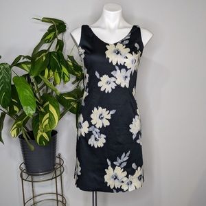 LOFT navy & white sheath dress 4